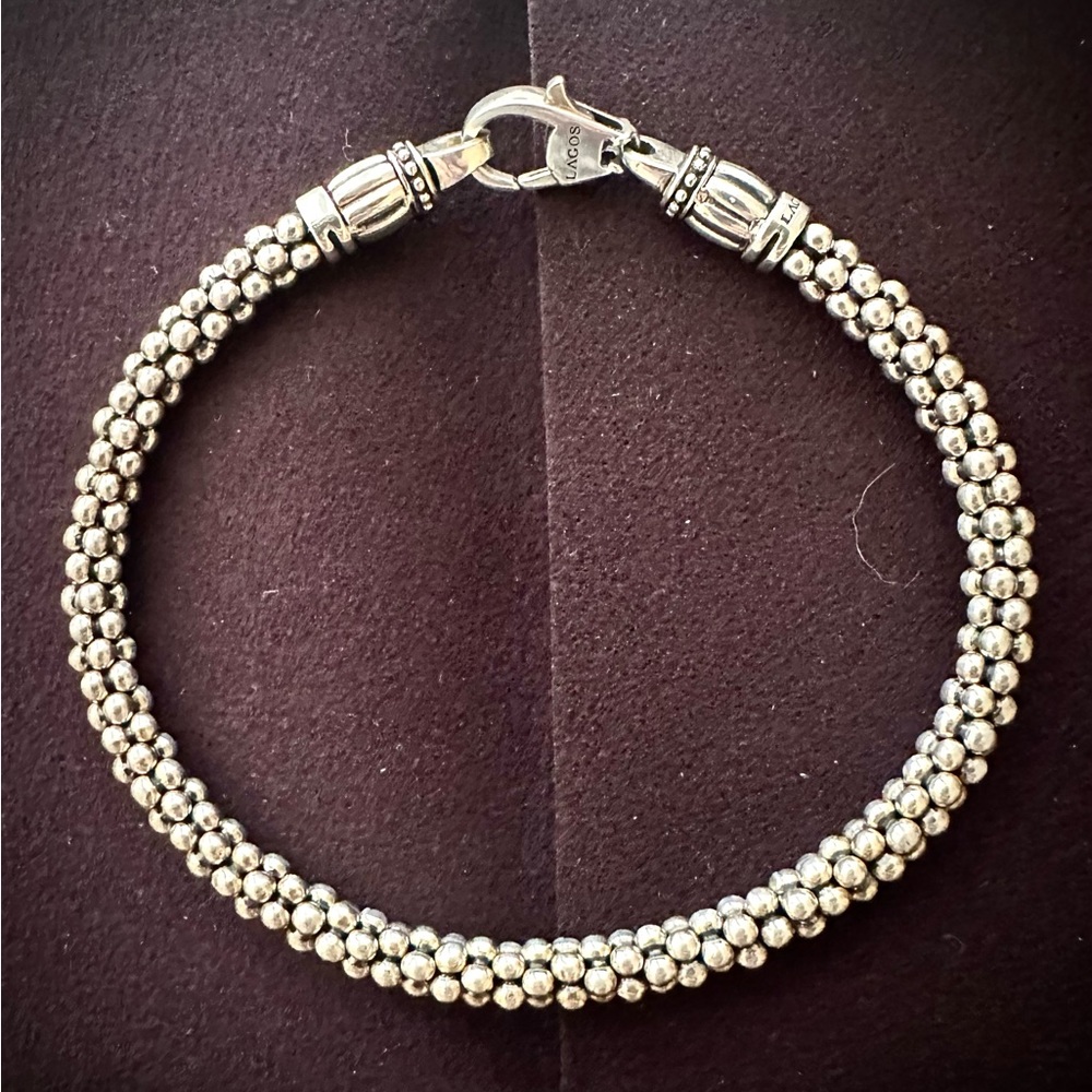🌹🆕 LAGOS Caviar Rope Bracelet 5mm